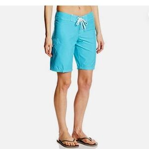 Kanu Surf Women's Marina UPF 50+ Active Swim Aqua Board Shorts Size 14